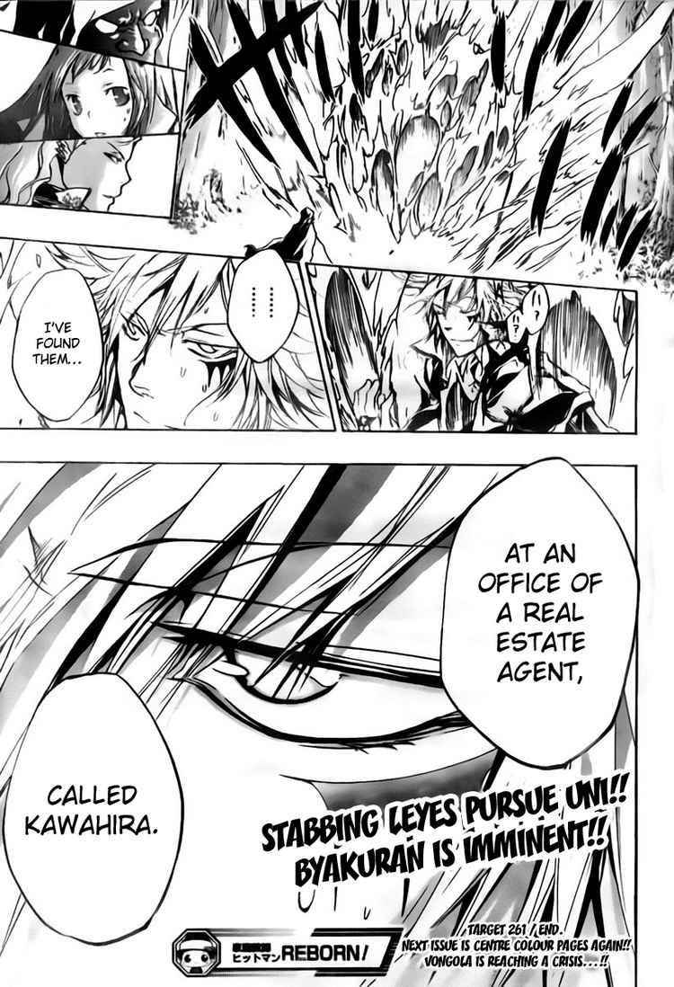 Katekyo Hitman Reborn! Chap 261 - Next Chap 262