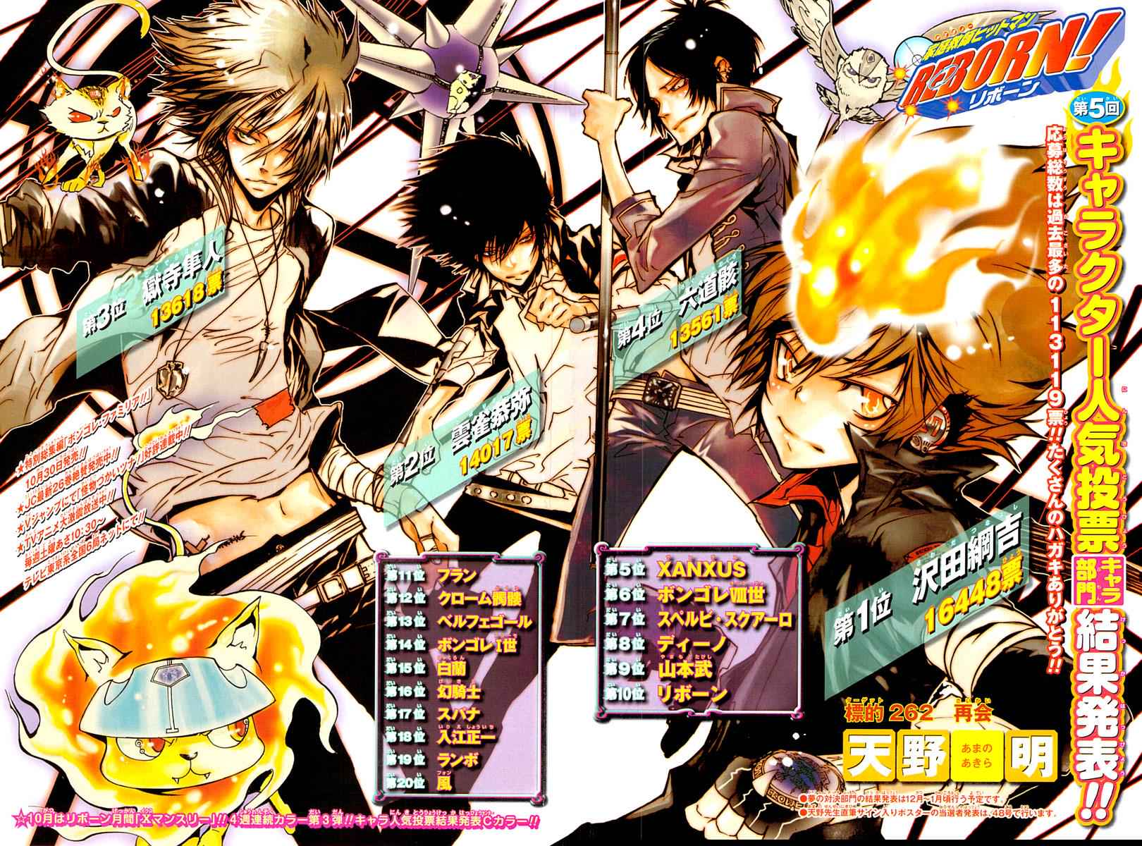 Katekyo Hitman Reborn! Chap 262 - Next Chap 263