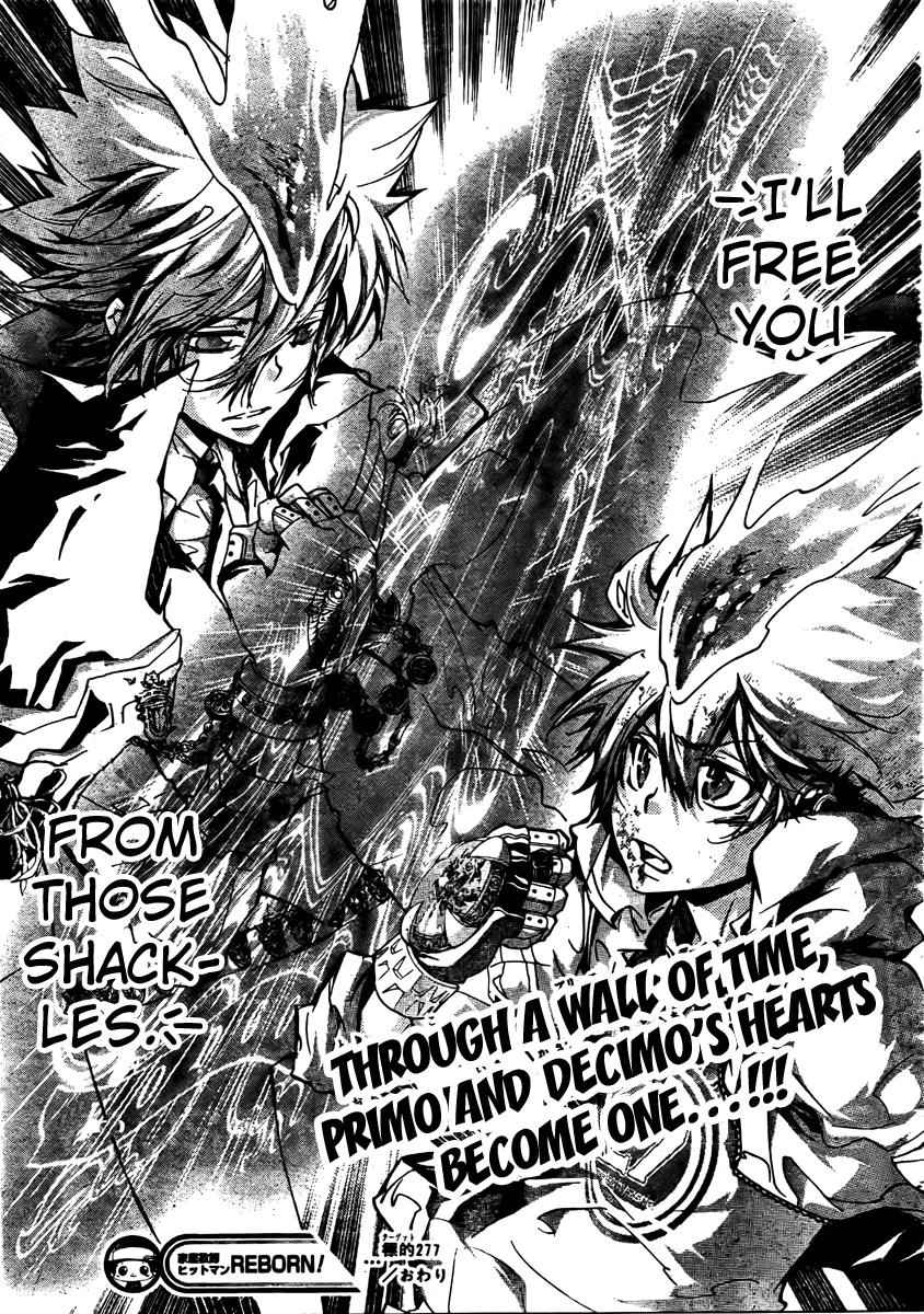 Katekyo Hitman Reborn! Chap 277 - Next Chap 278