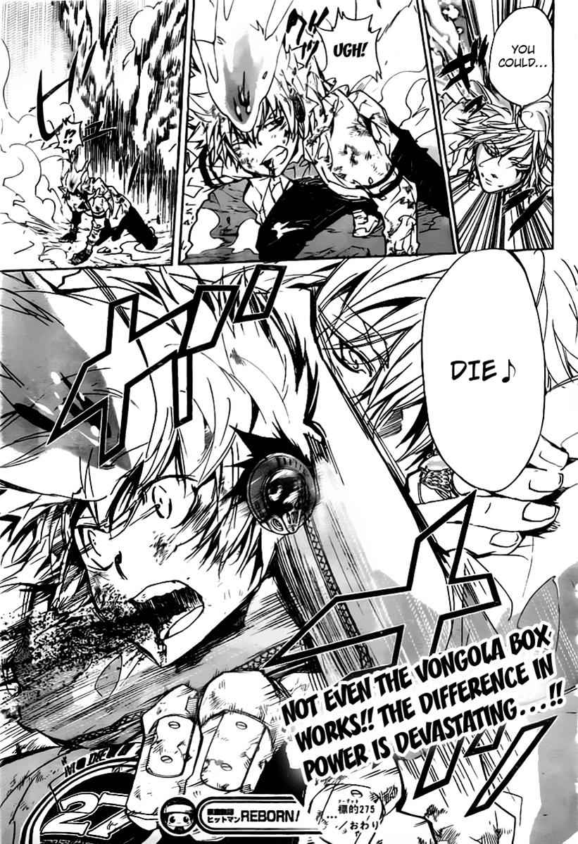 Katekyo Hitman Reborn! Chap 275 - Next Chap 276