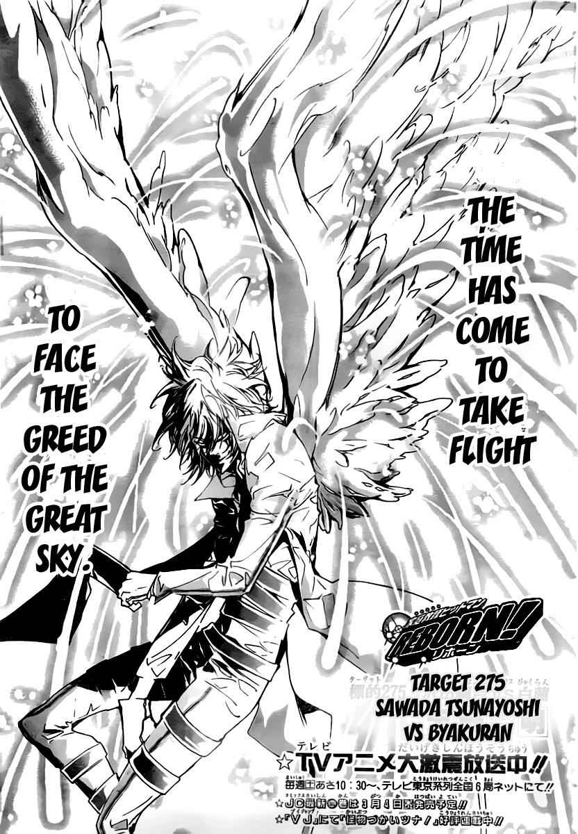Katekyo Hitman Reborn! Chap 275 - Next Chap 276