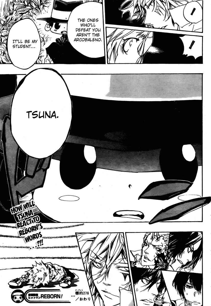 Katekyo Hitman Reborn! Chap 276 - Next Chap 277