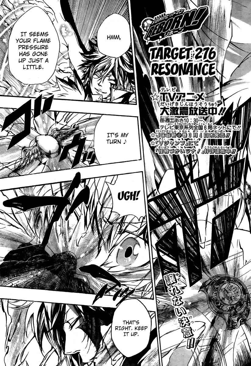 Katekyo Hitman Reborn! Chap 276 - Next Chap 277