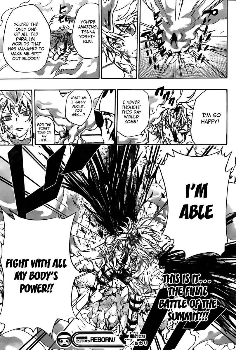 Katekyo Hitman Reborn! Chap 278 - Next Chap 279