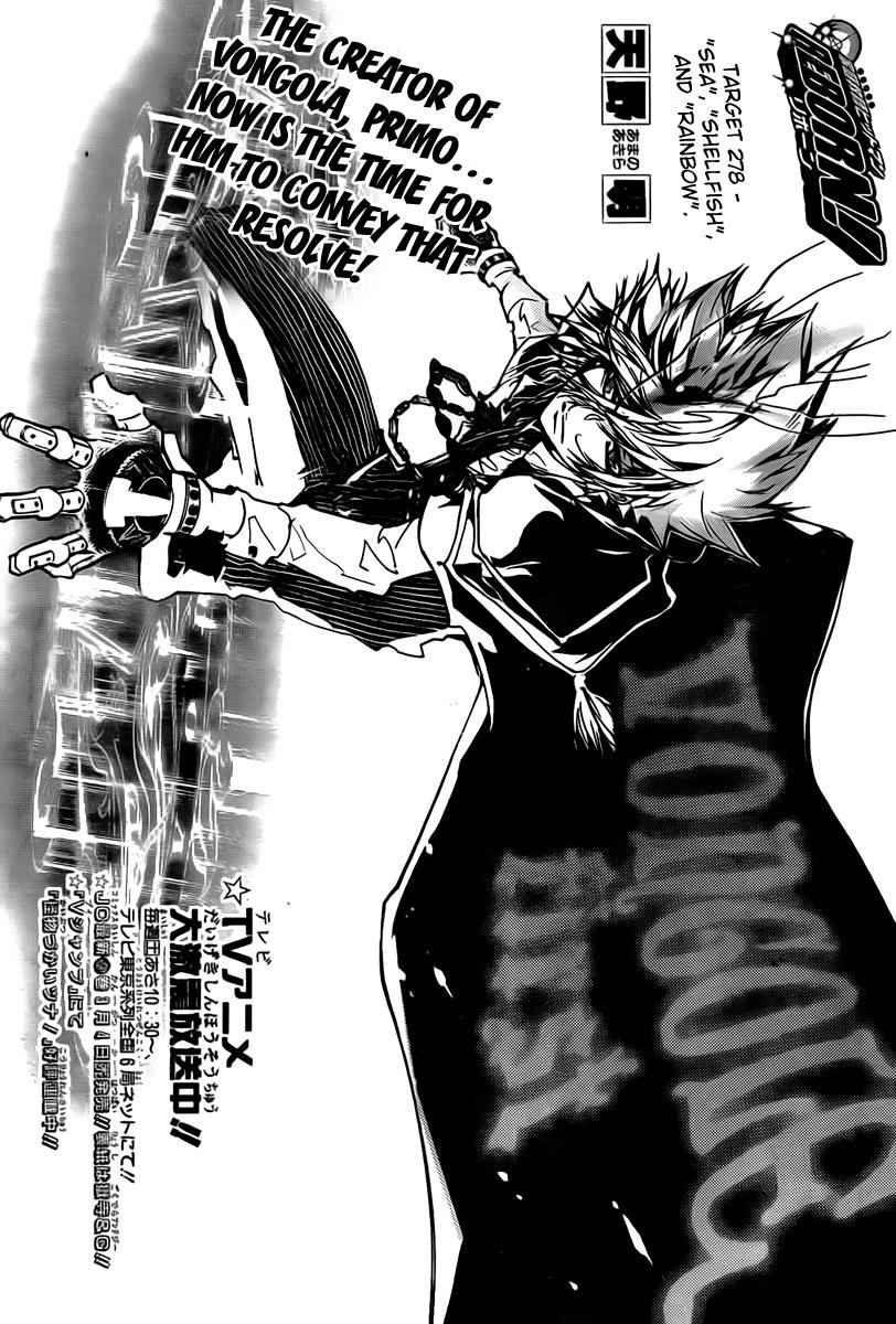 Katekyo Hitman Reborn! Chap 278 - Next Chap 279