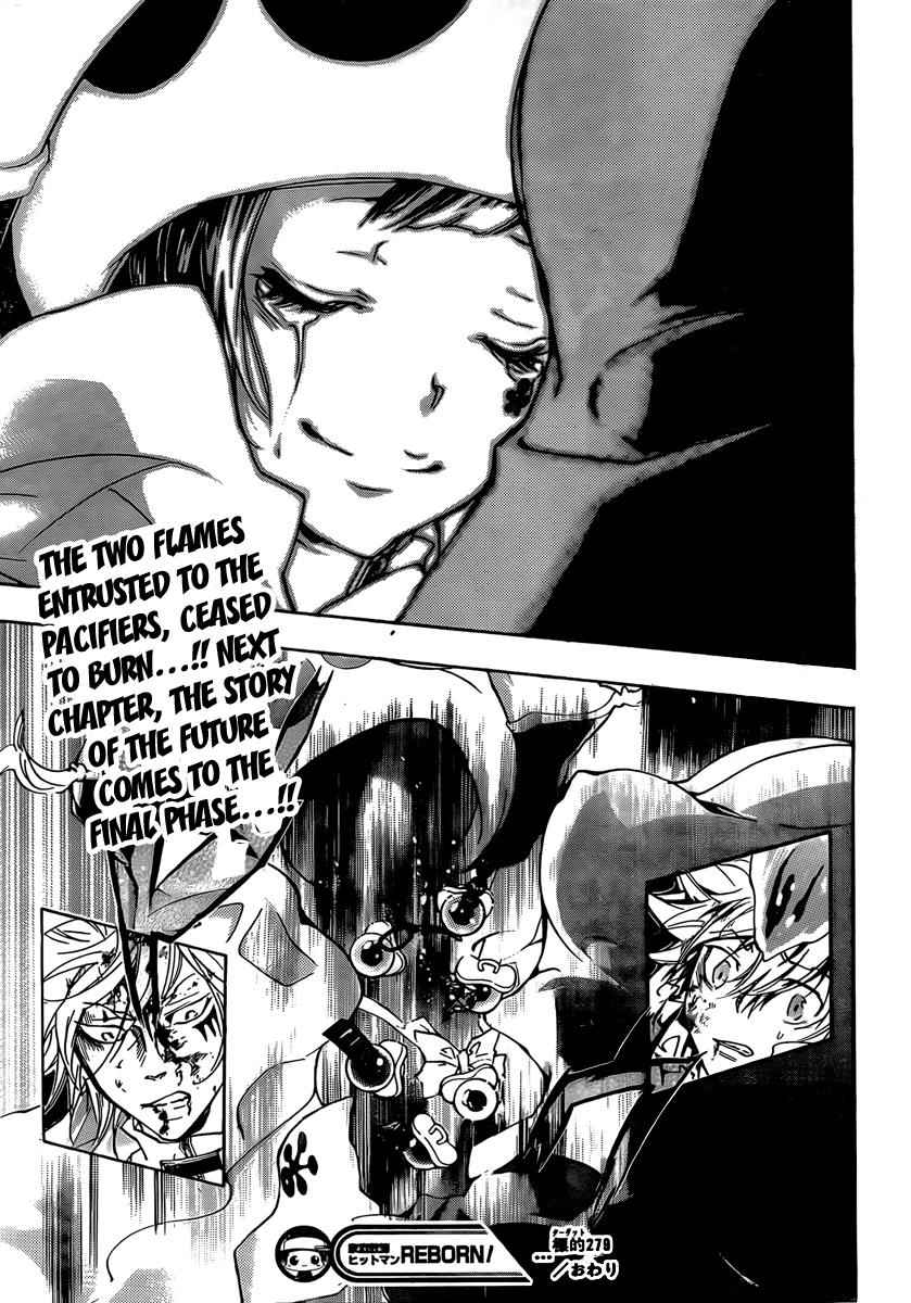 Katekyo Hitman Reborn! Chap 279 - Next Chap 280