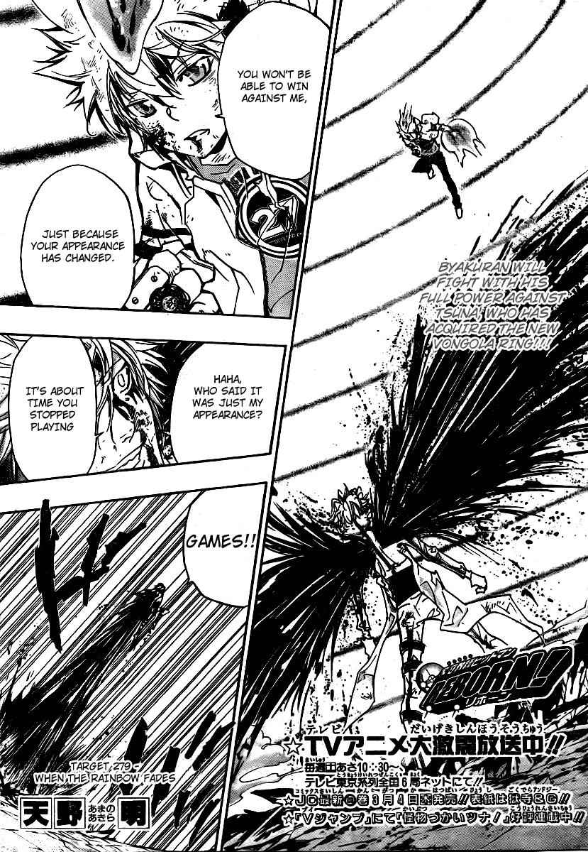 Katekyo Hitman Reborn! Chap 279 - Next Chap 280