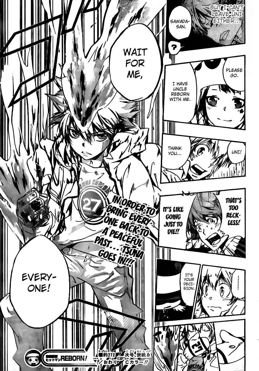 Katekyo Hitman Reborn! Chap 272 - Next Chap 273