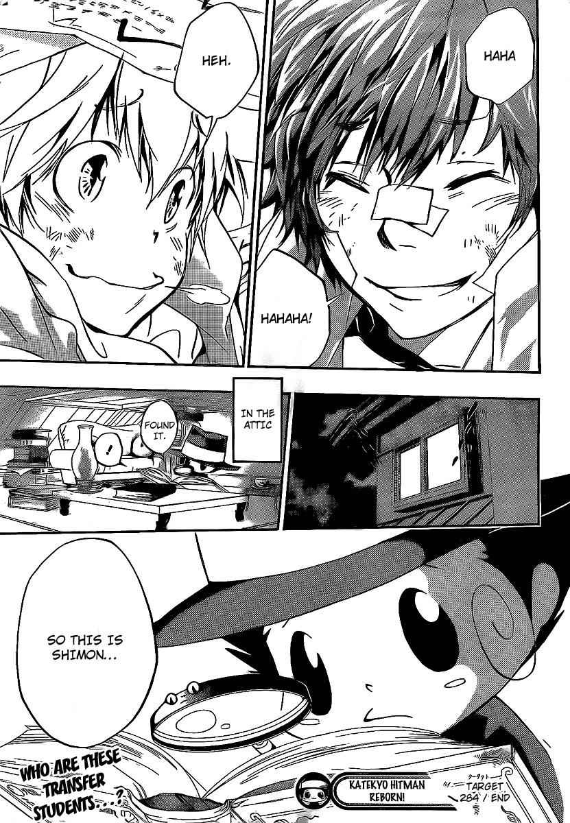 Katekyo Hitman Reborn! Chap 284 - Next Chap 285