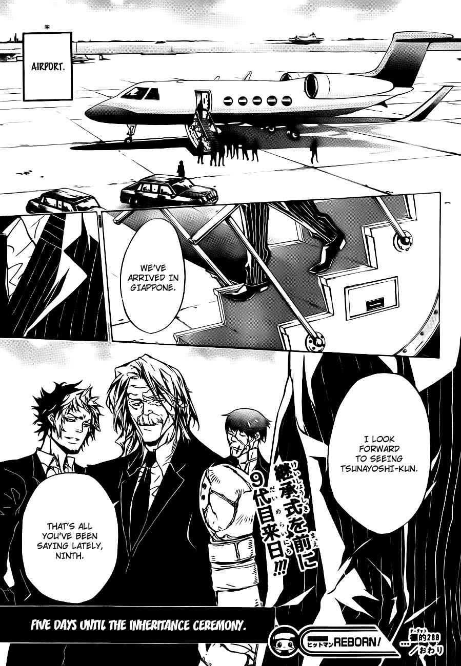 Katekyo Hitman Reborn! Chap 288 - Next Chap 289