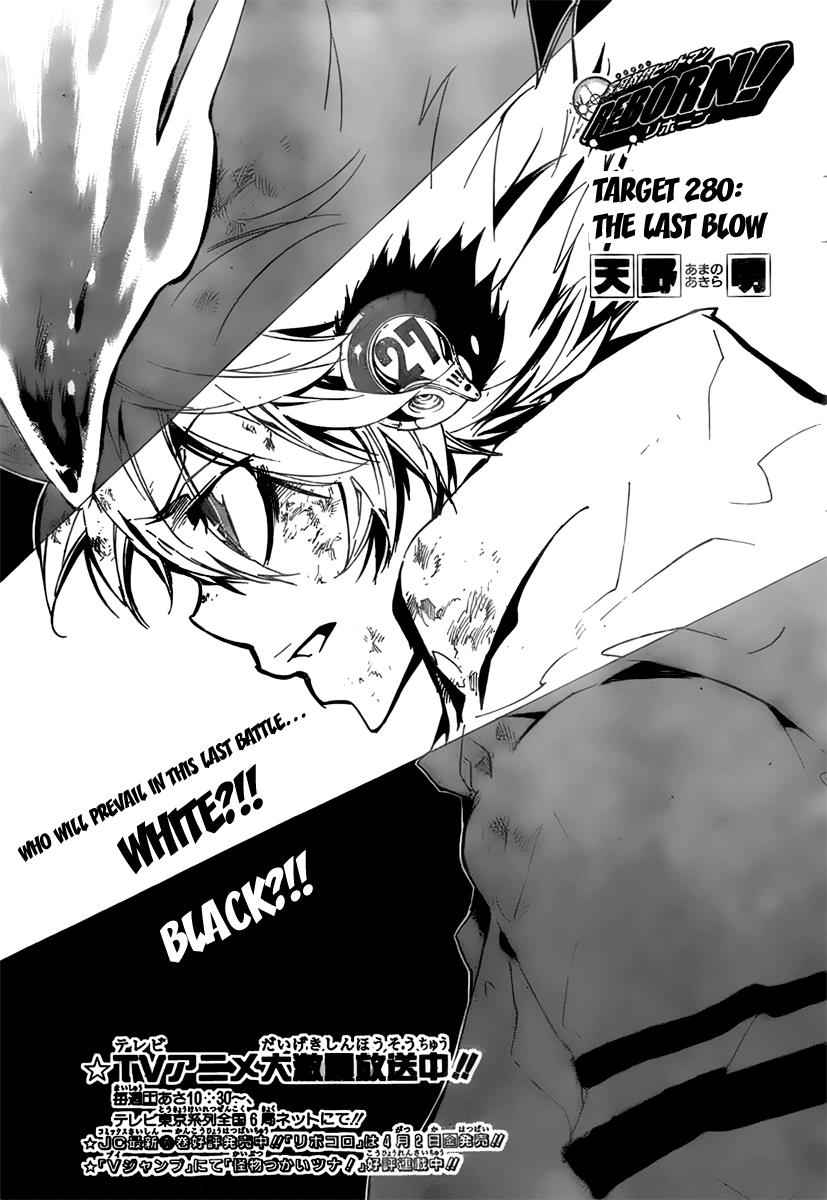 Katekyo Hitman Reborn! Chap 280 - Next Chap 281