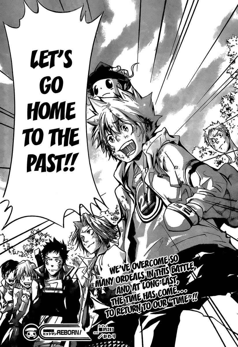 Katekyo Hitman Reborn! Chap 281 - Next Chap 282