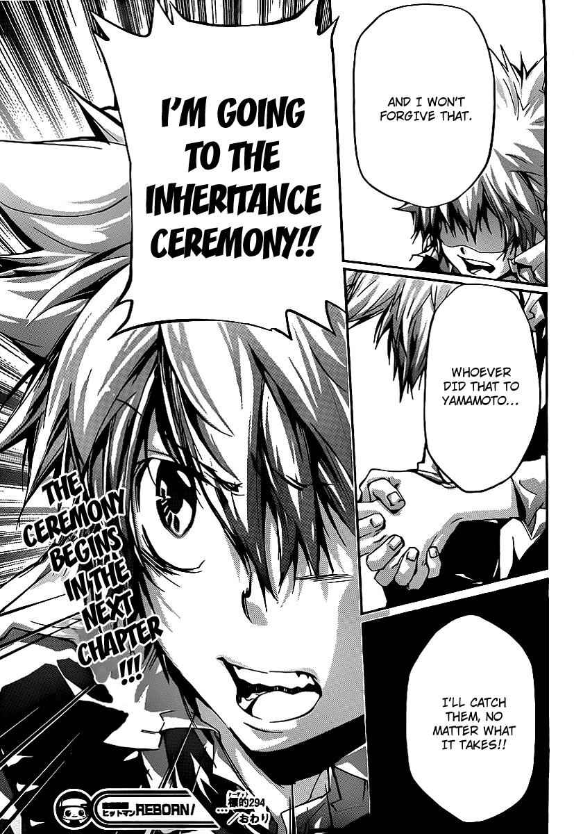 Katekyo Hitman Reborn! Chap 294 - Next Chap 295