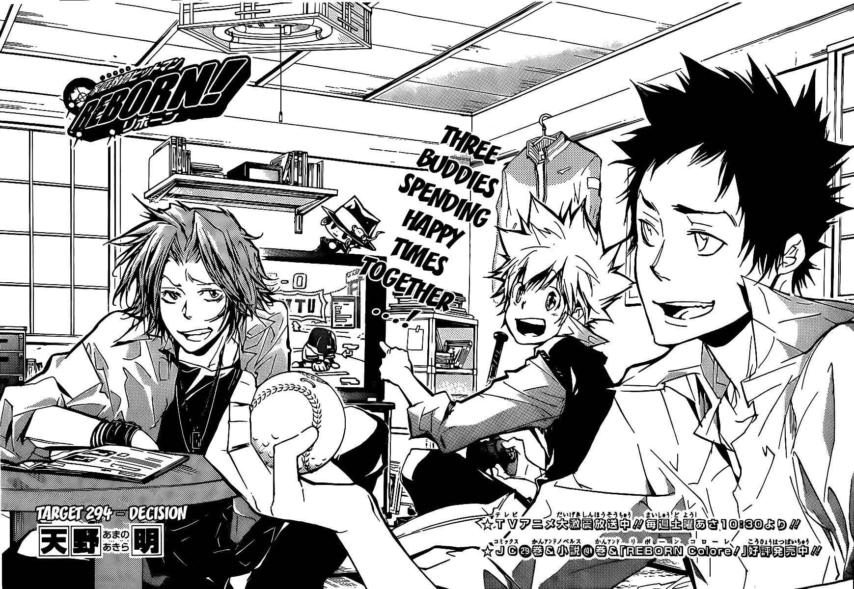 Katekyo Hitman Reborn! Chap 294 - Next Chap 295