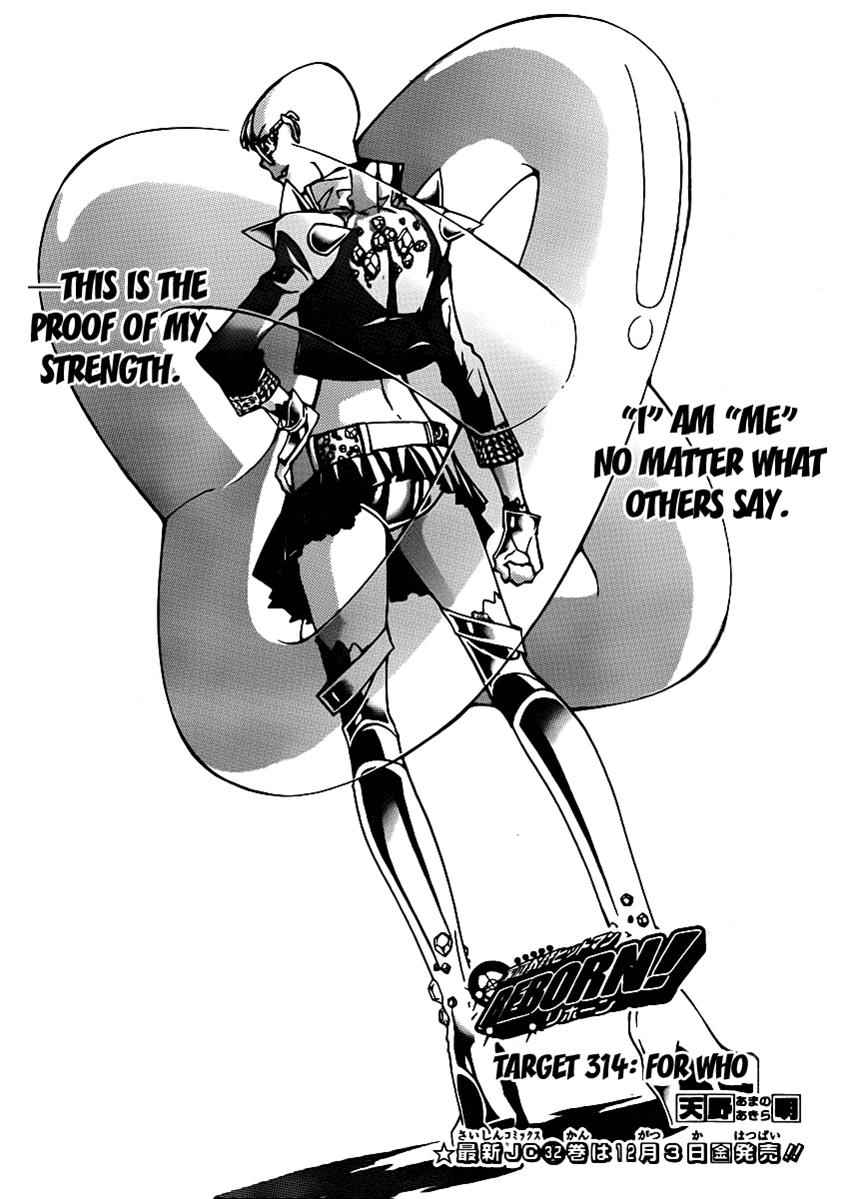 Katekyo Hitman Reborn! Chap 314 - Next Chap 315