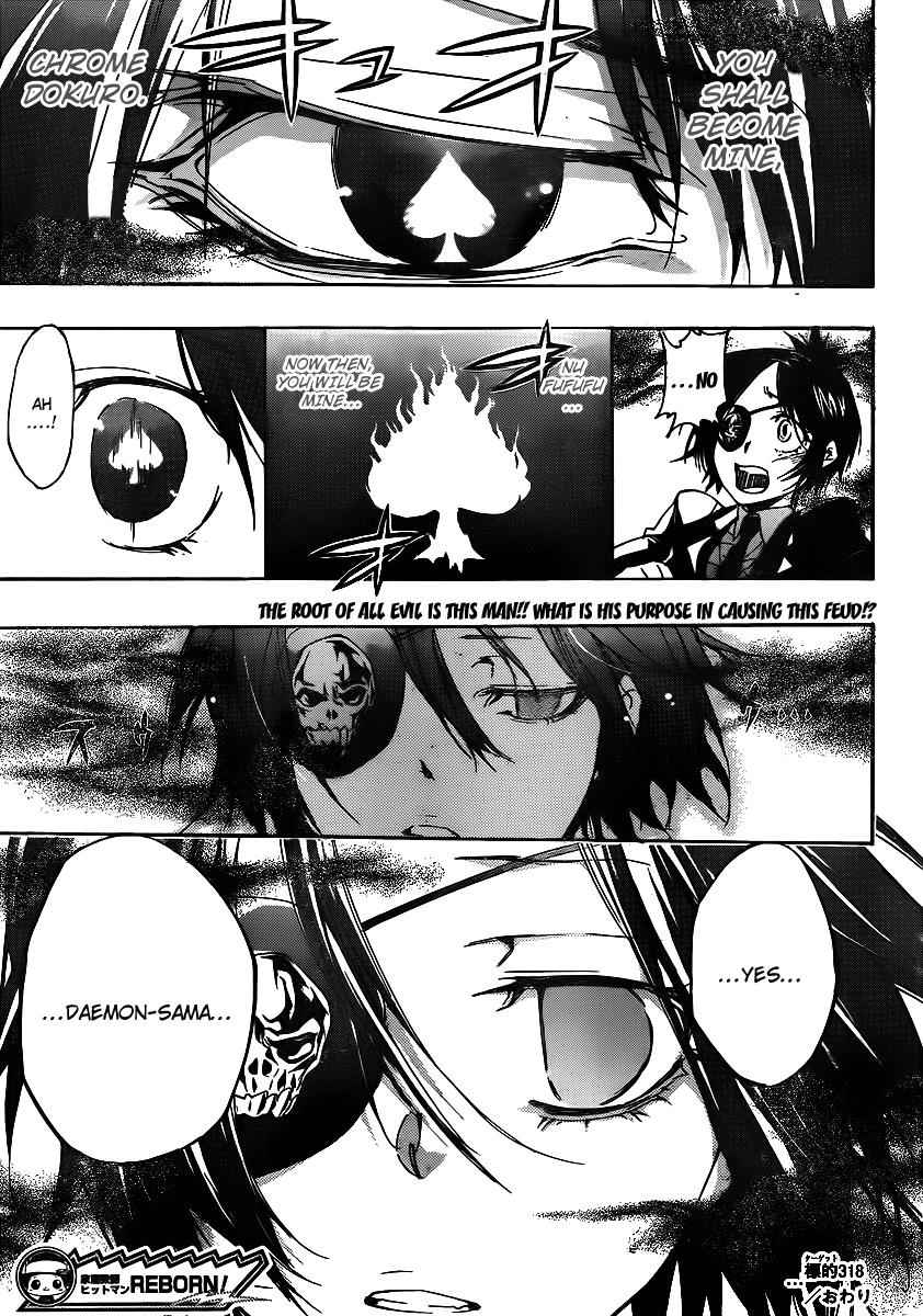 Katekyo Hitman Reborn! Chap 318 - Next Chap 319