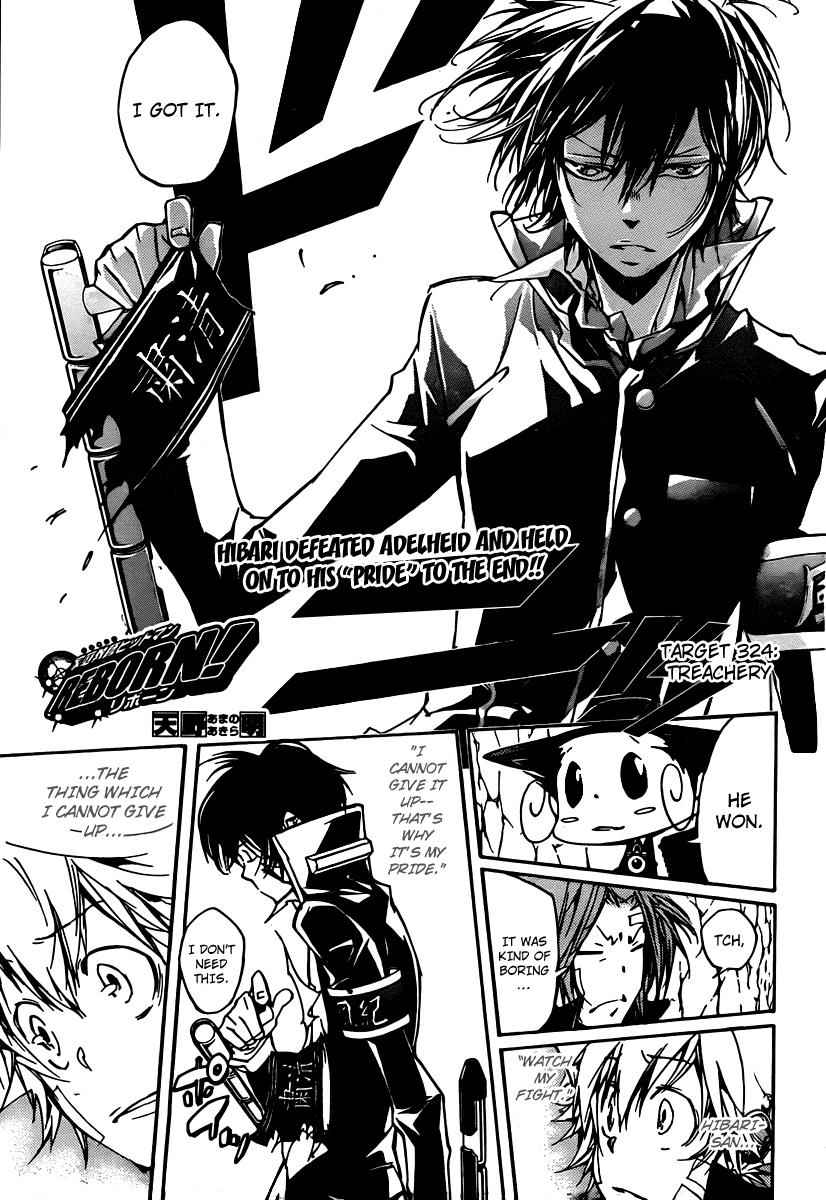 Katekyo Hitman Reborn! Chap 324 - Next Chap 325