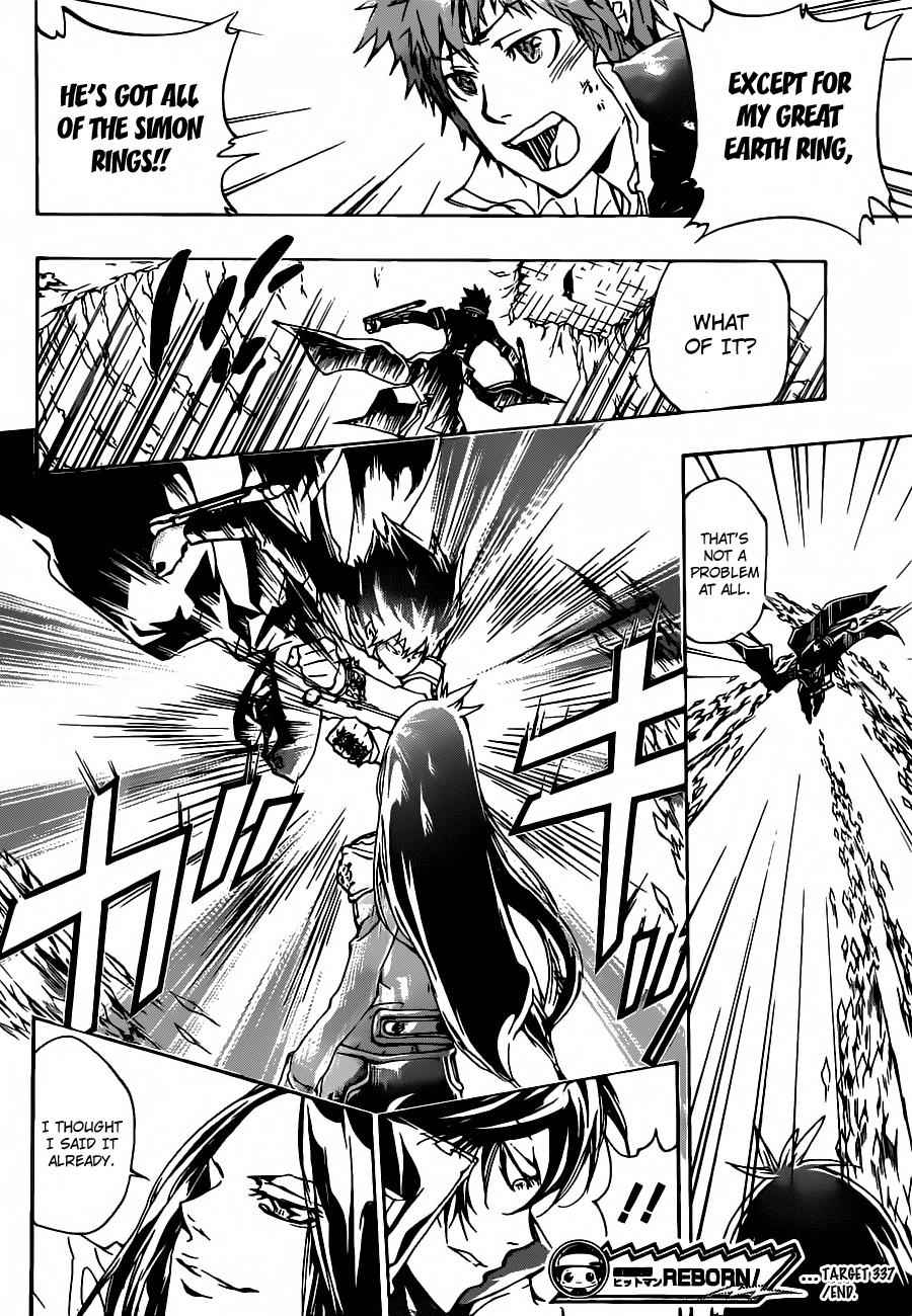 Katekyo Hitman Reborn! Chap 337 - Next Chap 338