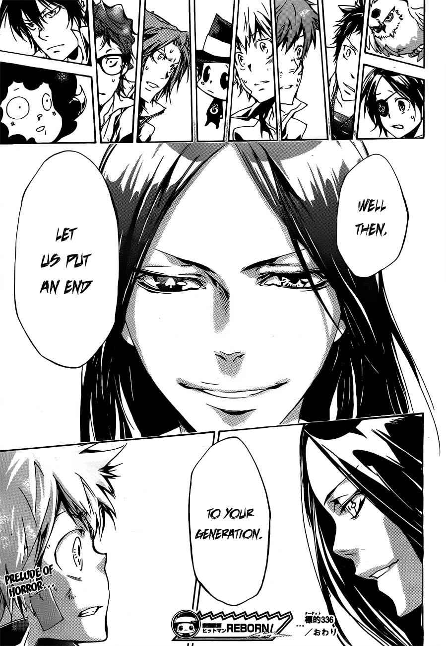 Katekyo Hitman Reborn! Chap 336 - Next Chap 337