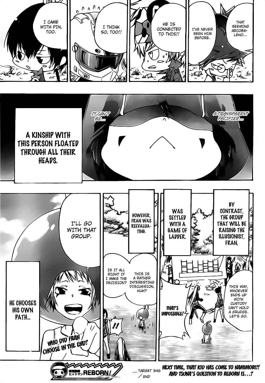 Katekyo Hitman Reborn! Chap 348 - Next Chap 349