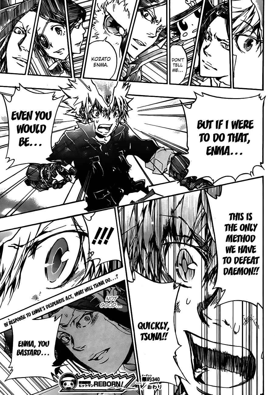 Katekyo Hitman Reborn! Chap 340 - Next Chap 341