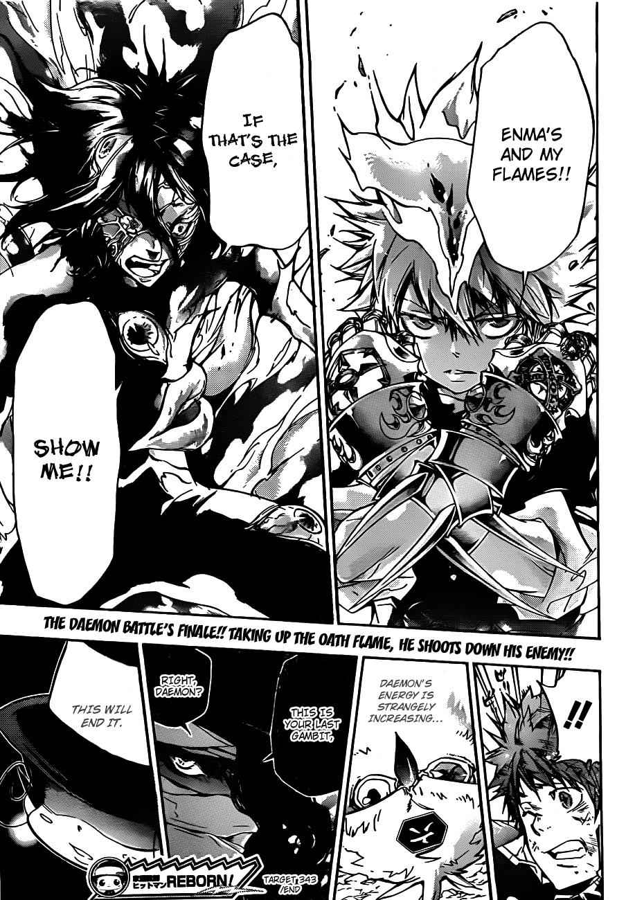 Katekyo Hitman Reborn! Chap 343 - Next Chap 344