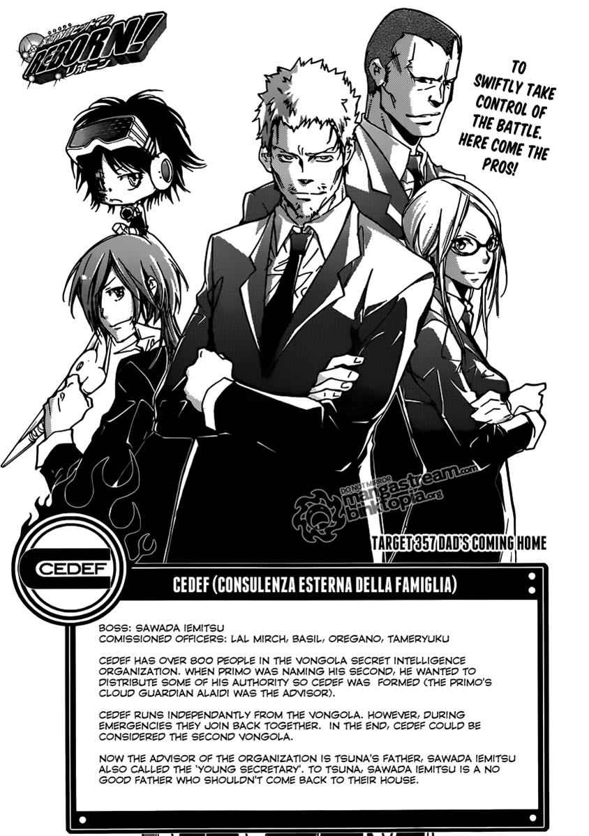 Katekyo Hitman Reborn! Chap 357 - Next Chap 358
