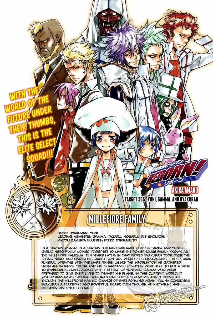 Katekyo Hitman Reborn! Chap 355 - Next Chap 356