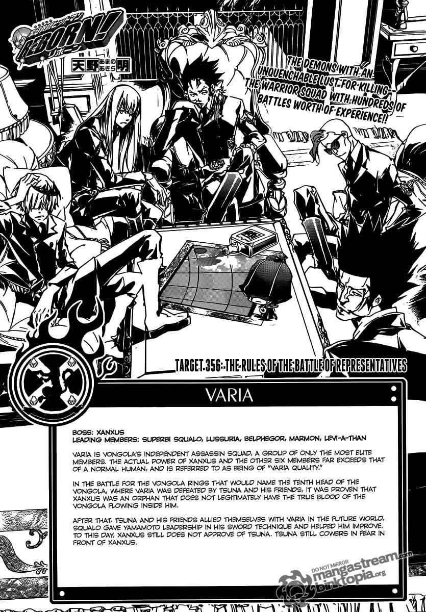 Katekyo Hitman Reborn! Chap 356 - Next Chap 357