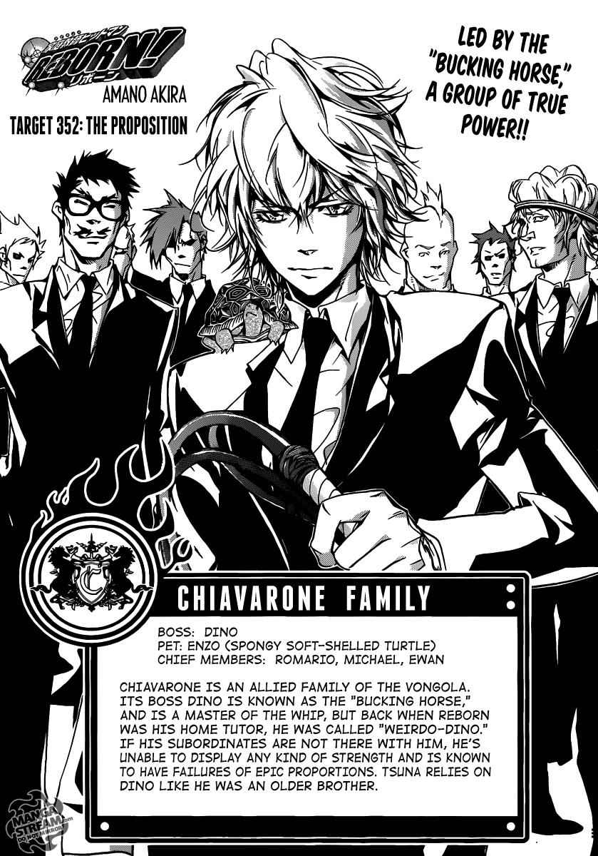Katekyo Hitman Reborn! Chap 352 - Next Chap 353