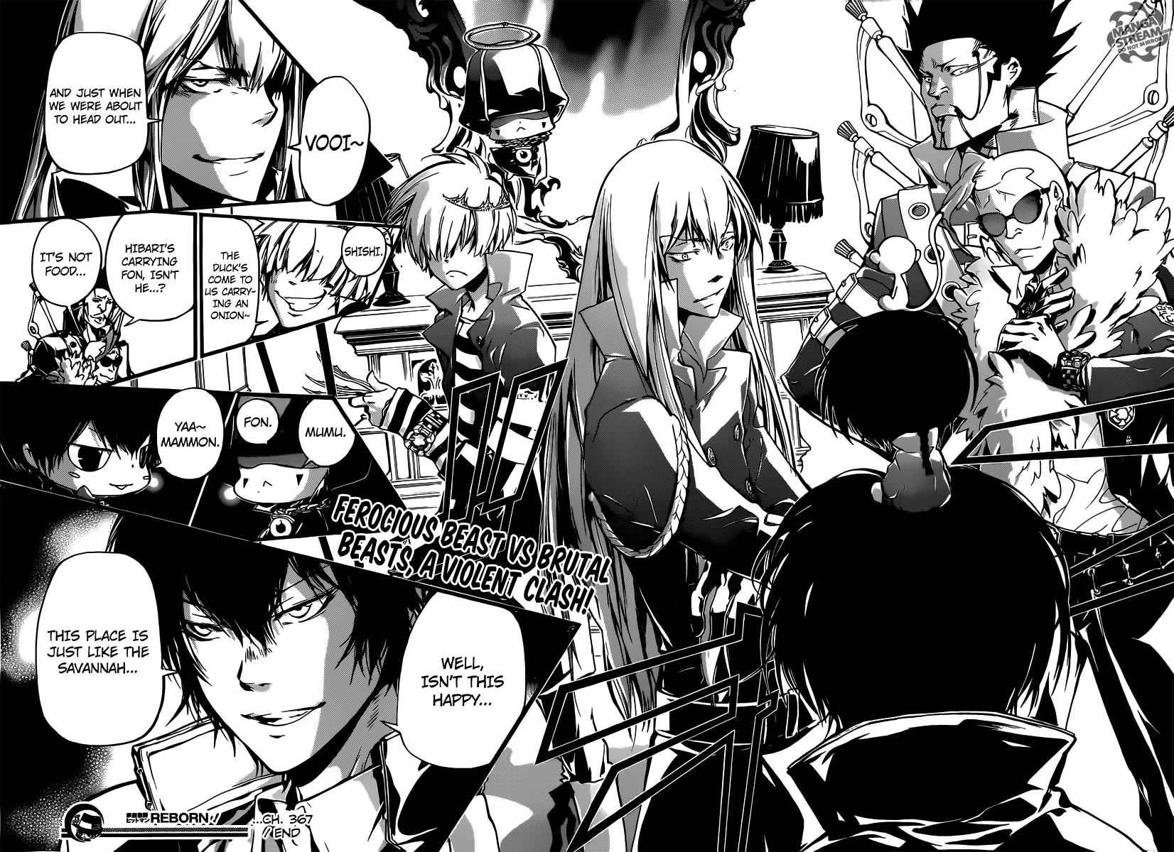 Katekyo Hitman Reborn! Chap 367 - Next Chap 368
