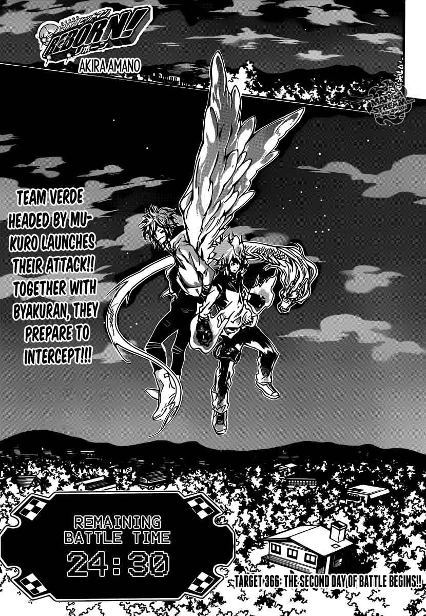 Katekyo Hitman Reborn! Chap 366 - Next Chap 367
