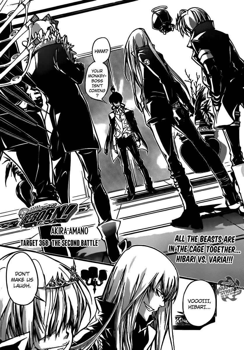Katekyo Hitman Reborn! Chap 368 - Next Chap 369