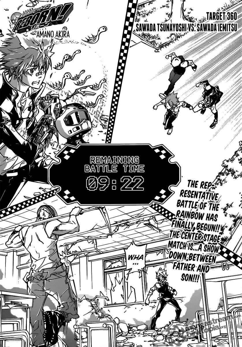 Katekyo Hitman Reborn! Chap 360 - Next Chap 361