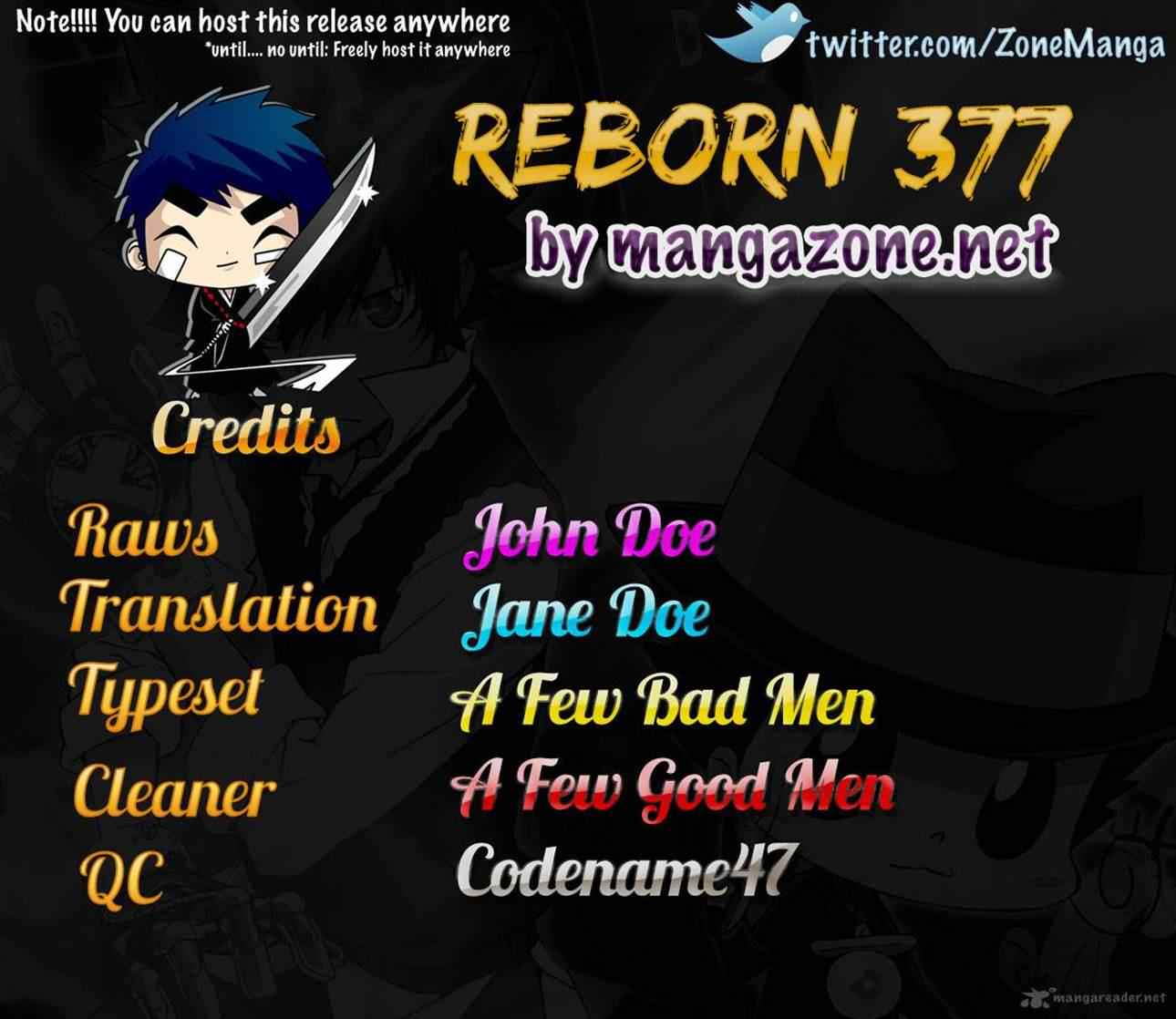 Katekyo Hitman Reborn! Chap 377 - Next Chap 378