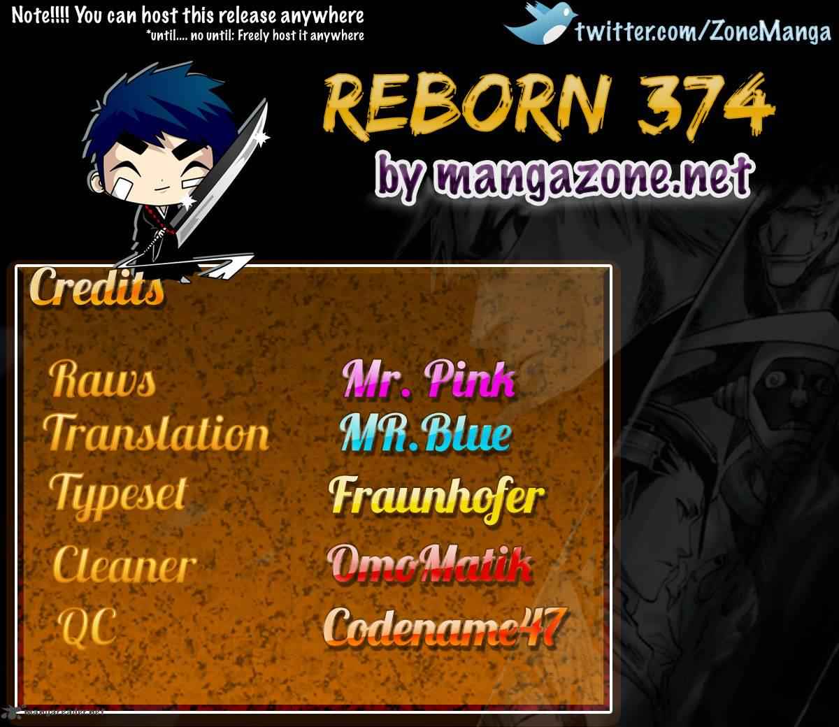 Katekyo Hitman Reborn! Chap 374 - Next Chap 375