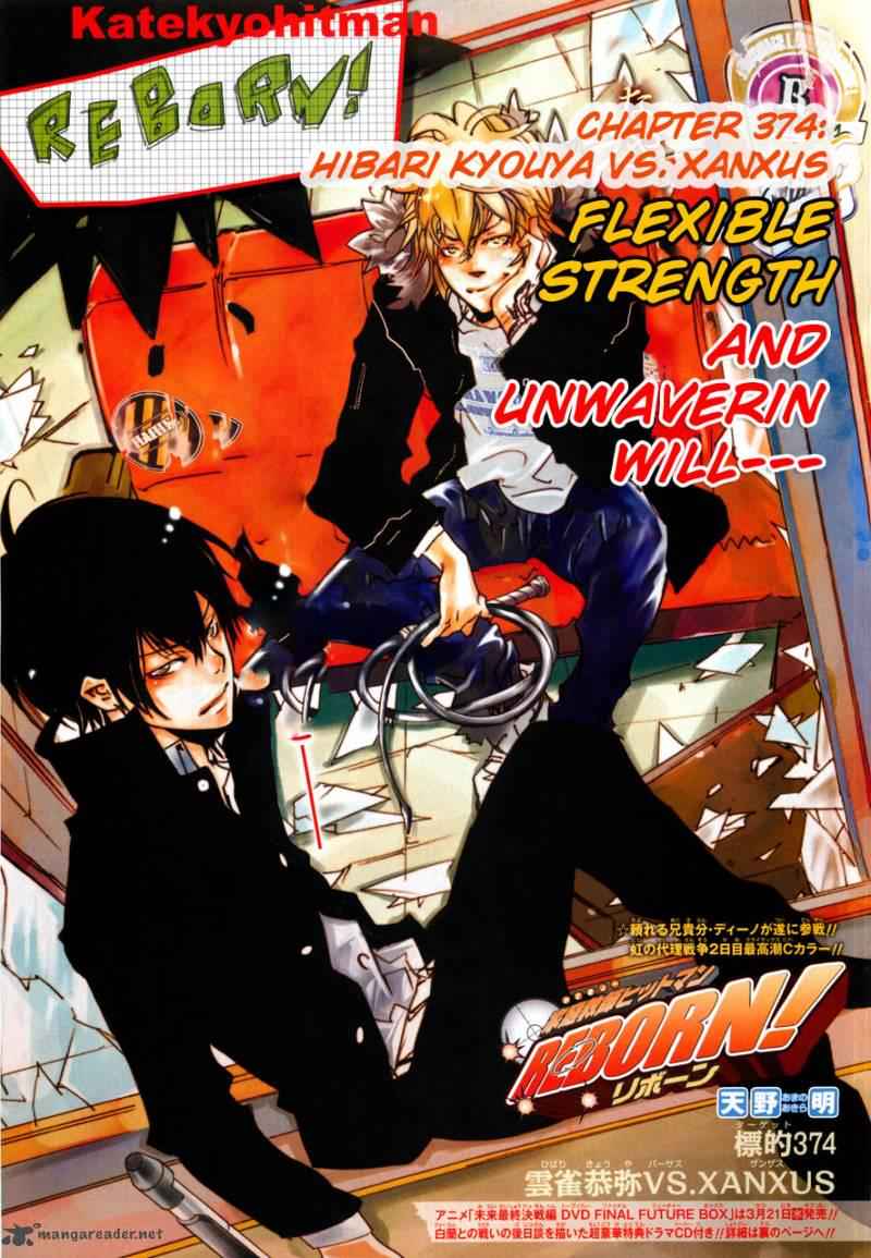 Katekyo Hitman Reborn! Chap 374 - Next Chap 375