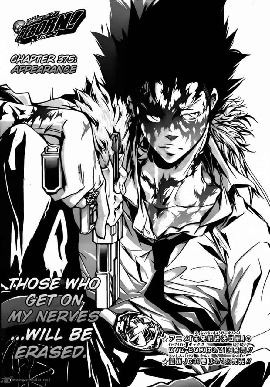 Katekyo Hitman Reborn! Chap 375 - Next Chap 376
