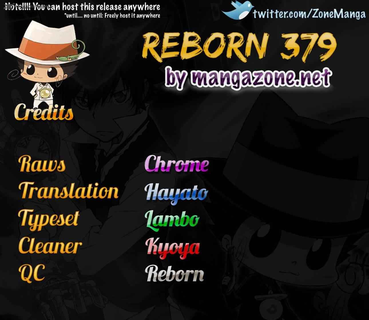 Katekyo Hitman Reborn! Chap 379 - Next Chap 380
