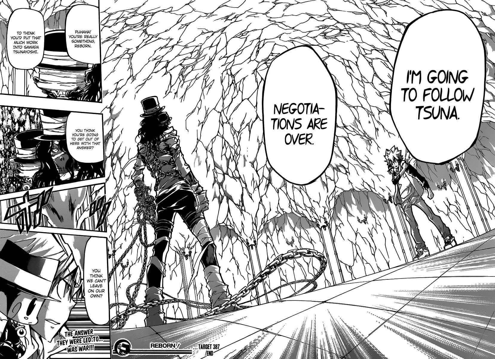 Katekyo Hitman Reborn! Chap 387 - Next Chap 388