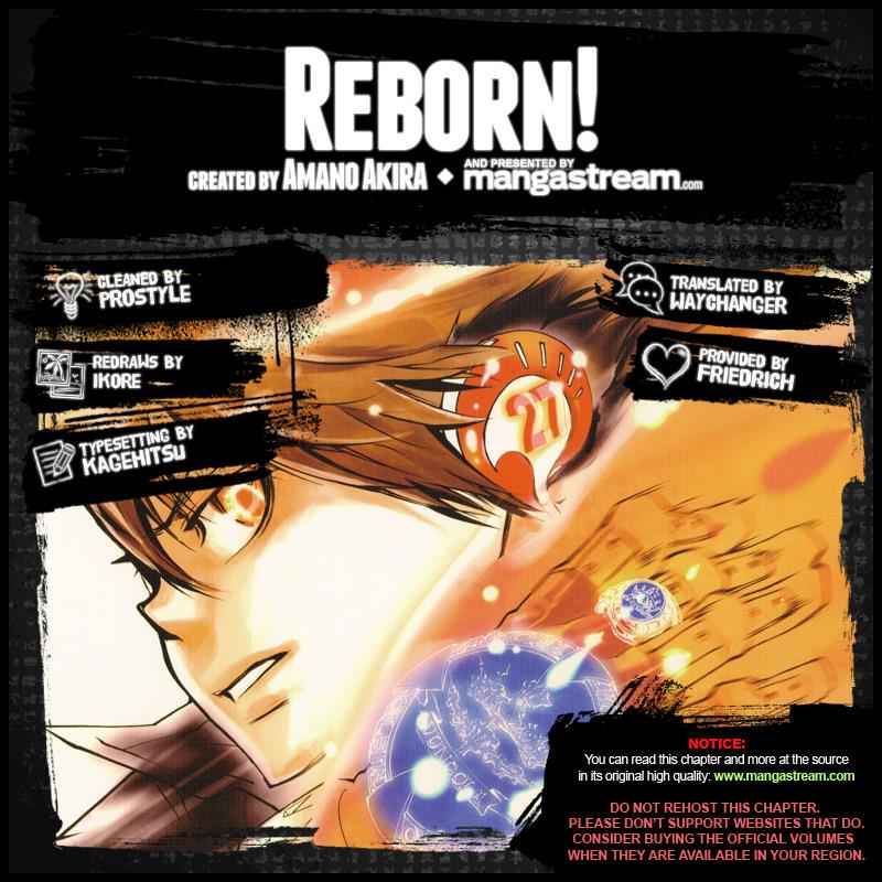 Katekyo Hitman Reborn! Chap 384 - Next Chap 385
