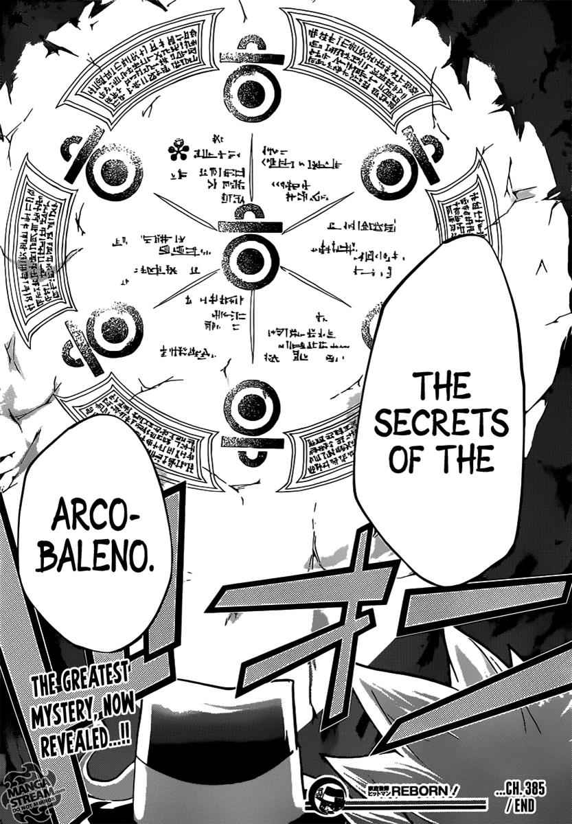 Katekyo Hitman Reborn! Chap 385 - Next Chap 386
