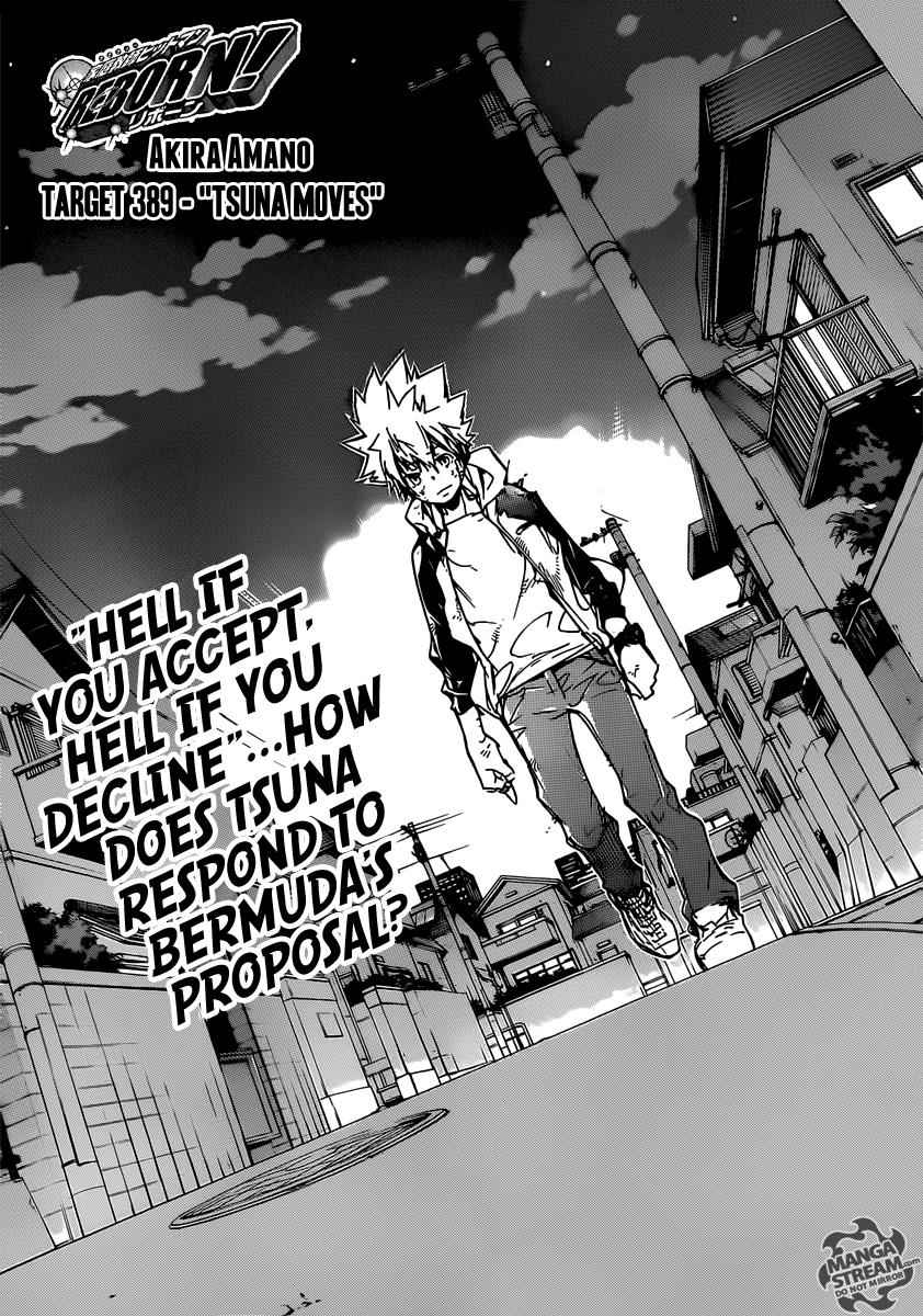 Katekyo Hitman Reborn! Chap 389 - Next Chap 390