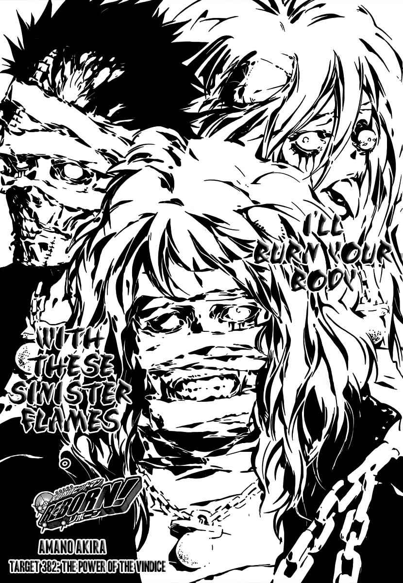 Katekyo Hitman Reborn! Chap 382 - Next Chap 383