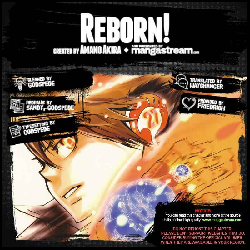 Katekyo Hitman Reborn! Chap 382 - Next Chap 383