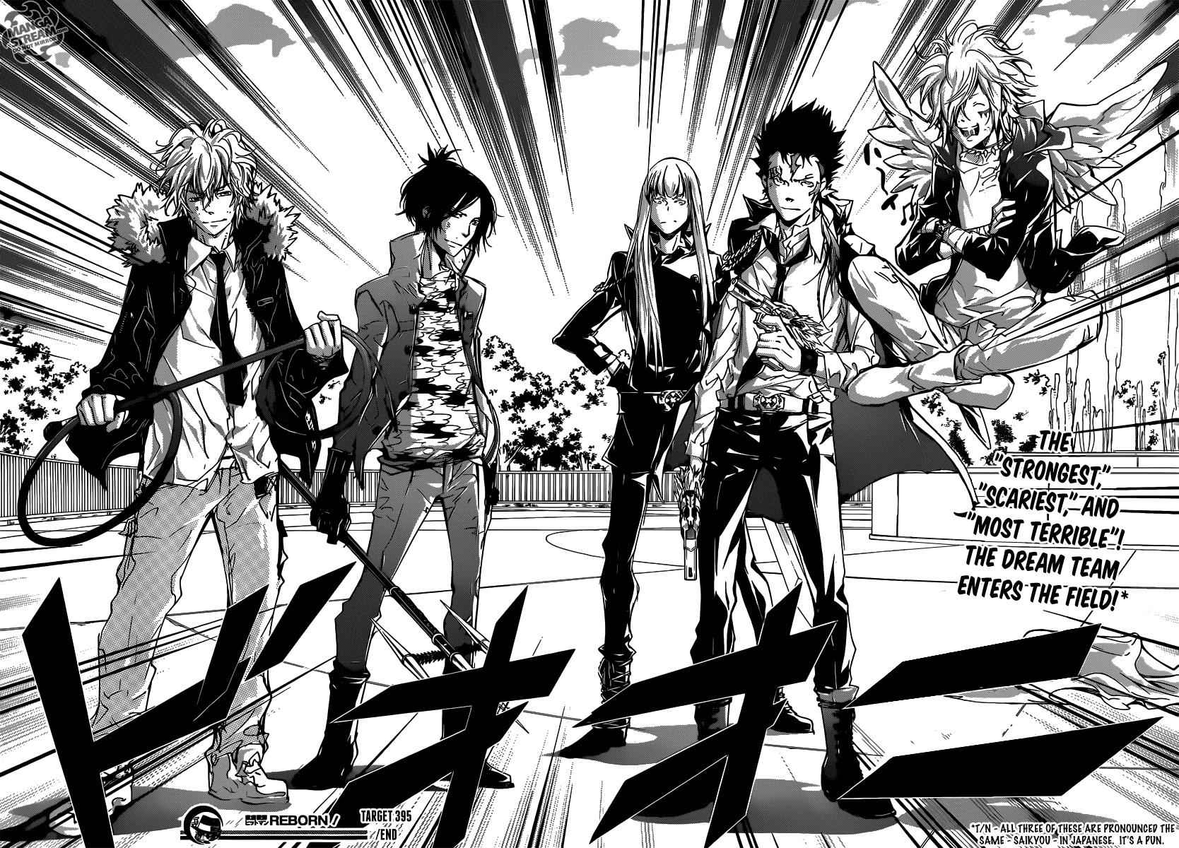 Katekyo Hitman Reborn! Chap 395 - Next Chap 396