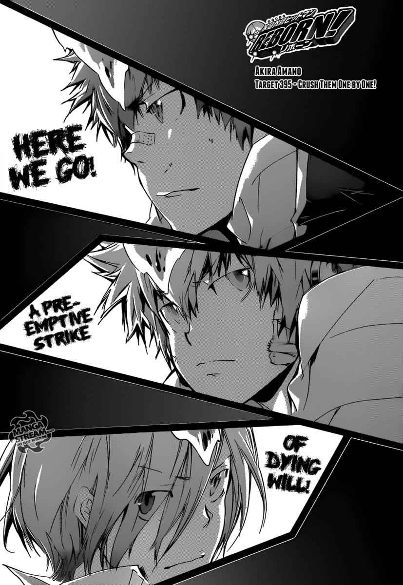 Katekyo Hitman Reborn! Chap 395 - Next Chap 396