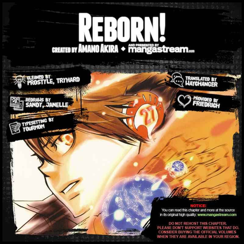 Katekyo Hitman Reborn! Chap 396 - Next Chap 397