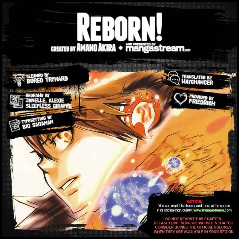 Katekyo Hitman Reborn! Chap 398 - Next Chap 399