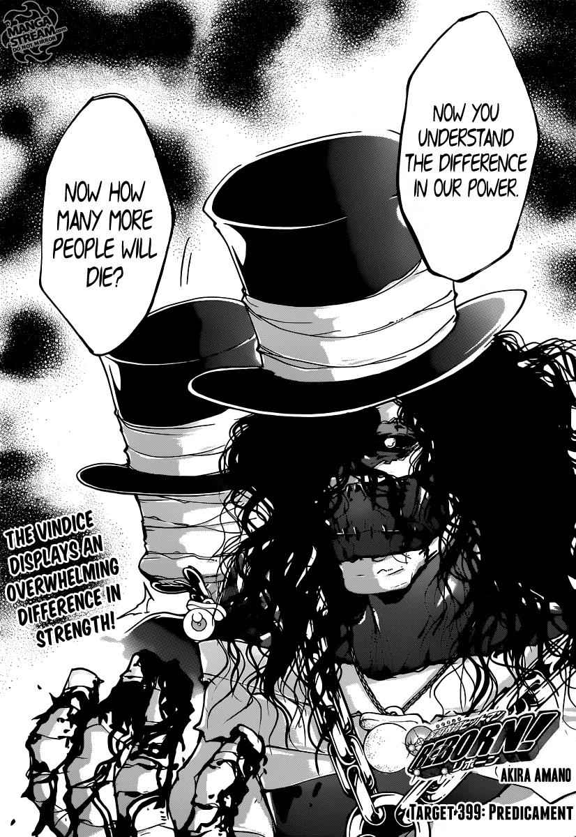 Katekyo Hitman Reborn! Chap 399 - Next Chap 400